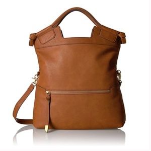Foley + Corinna Mid City Foldover Leather Tote